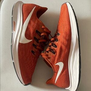 Nike Air Zoom Pegasus Vibrant Orange Athletic Shoes
